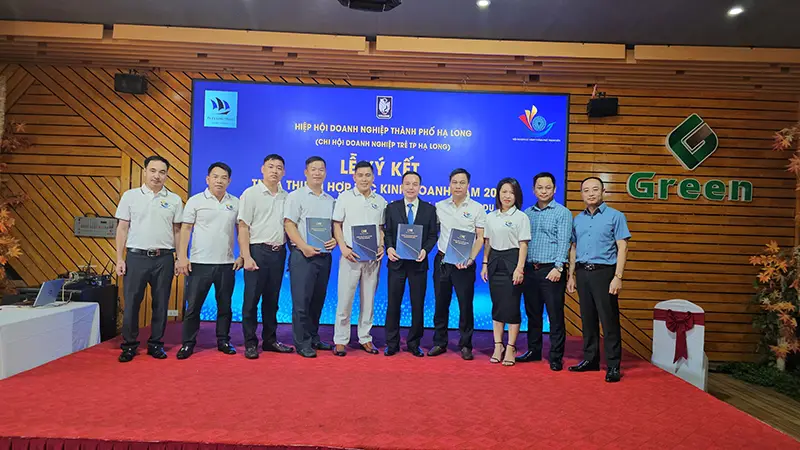 Lãnh đạo T&Y Group ký kết hợp tác với Hội Du lịch TP Thanh Hóa.